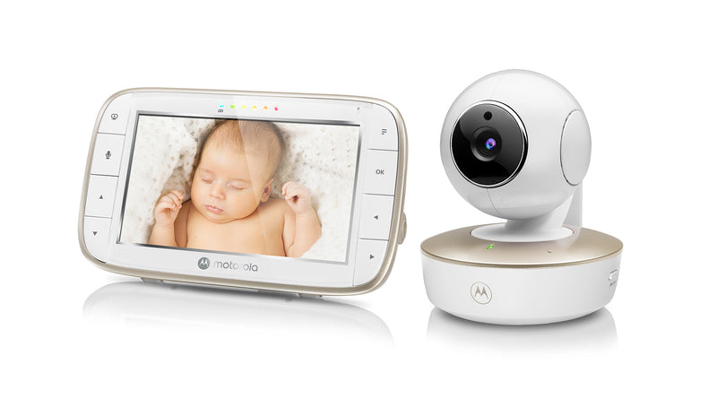 Motorola VM855 Connect 5" Connected Motorized Pan/Tilt 720p Video Baby Monitor