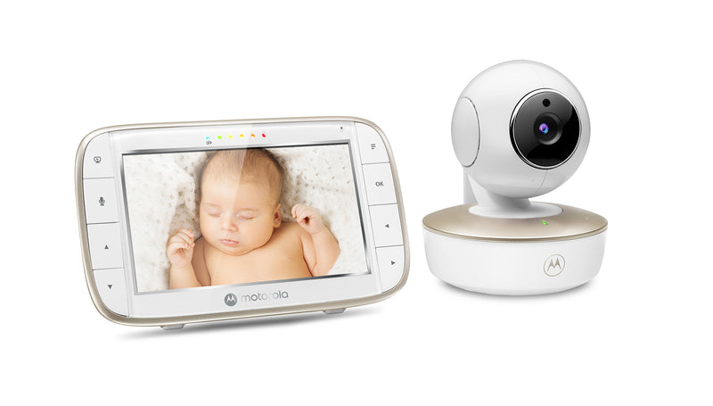 Motorola VM855 Connect 5" Connected Motorized Pan/Tilt 720p Video Baby Monitor