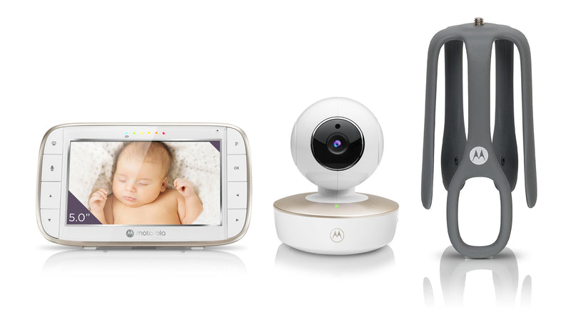 Motorola VM855 Connect 5" Connected Motorized Pan/Tilt 720p Video Baby Monitor