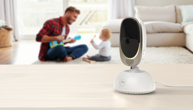 Monitor para bebés con video de 720p y motorizado con conexión de 5" Motorola VM85 Connect