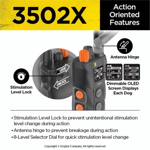 Dogtra 3502X 2 Dog E-Collar System Pet products Dogtra