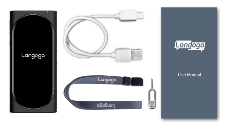 Langogo Genesis 2-in-1 AI Translator